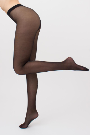 Колготки с рисунком и люрексом Adore 20 den model 6 Giulia (nero) Колготки с рисунком и люрексом Adore 20 den model 6 Giulia (nero)