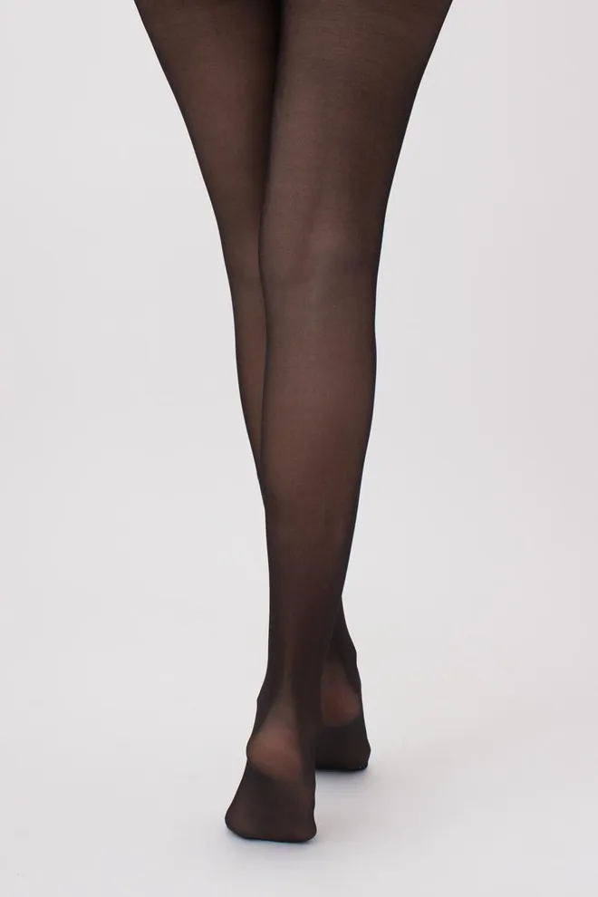 Колготки з малюнком і люрексом Adore 20 (2) Giulia (nero), чорний