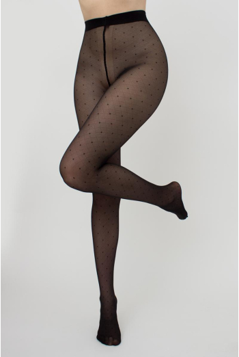 Колготки з імітацією сітки Afina 40 den model 3 Giulia (nero) Колготки з імітацією сітки Afina 40 den model 3 Giulia (nero)