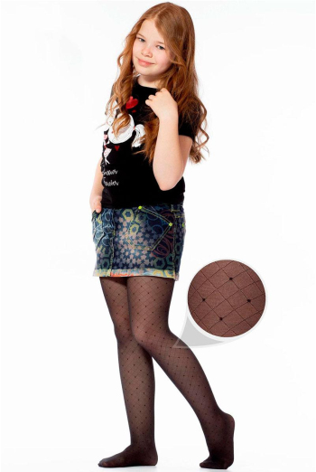 Детские колготки в горох Alexa 40 den model 1 Giulia (nero) Детские колготки в горох Alexa 40 den model 1 Giulia (nero)