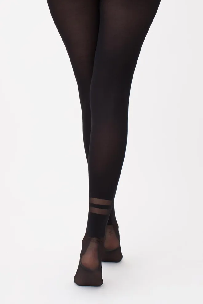 Колготки з геометричним малюнком Alike 40 den model 1 Giulia (nero)