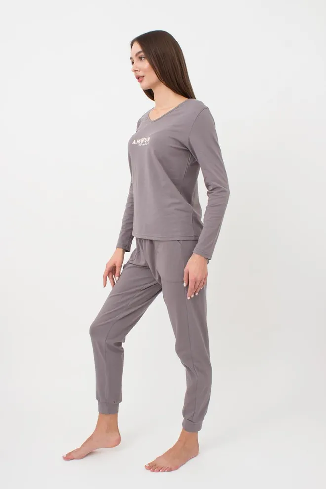 Пижама женская со штанами Amour 5335/010 Giulia (grey)
