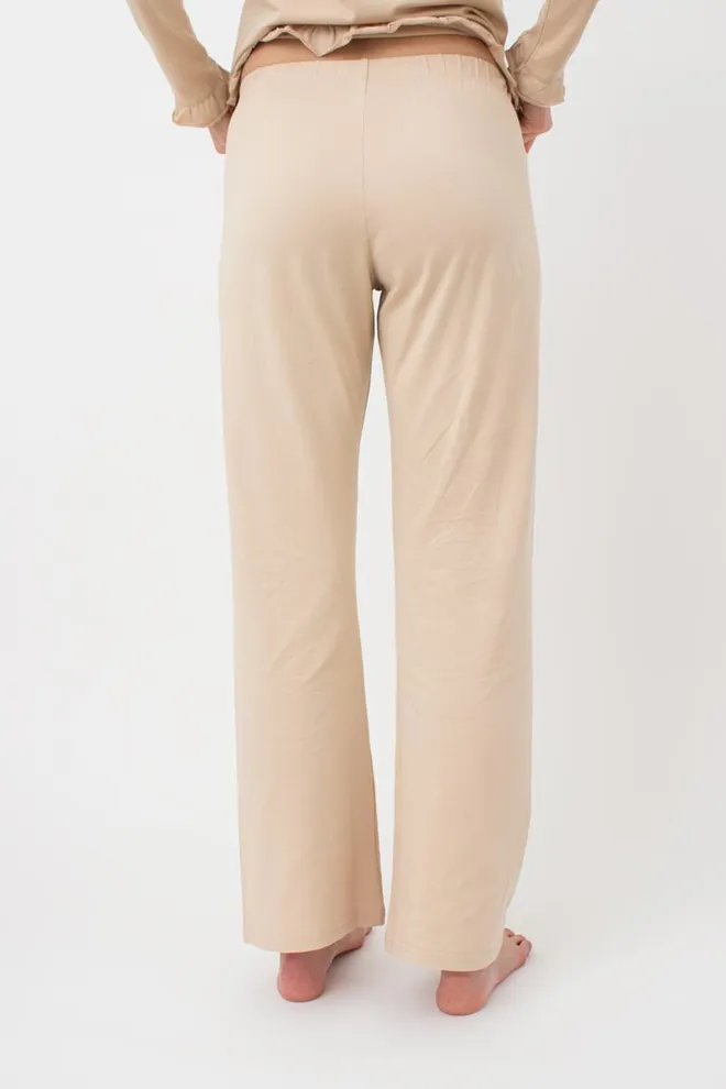 Пижама женская хлопковая со штанами Amour 5336/010 Giulia (beige)