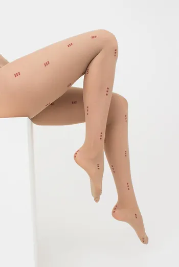 Колготки с принтом Aria 40 den model 1 Giulia (glace/marsala) Колготки с принтом Aria 40 den model 1 Giulia (glace/marsala)
