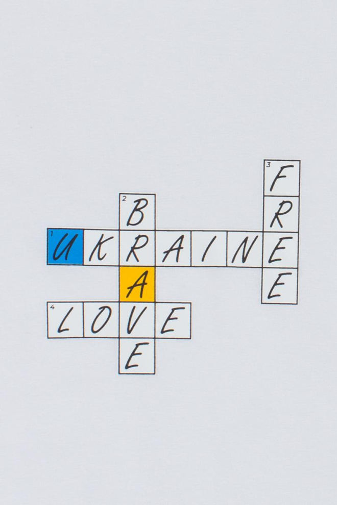 Футболка чоловіча Adam 49/409/010 Giulia (white/crossword)