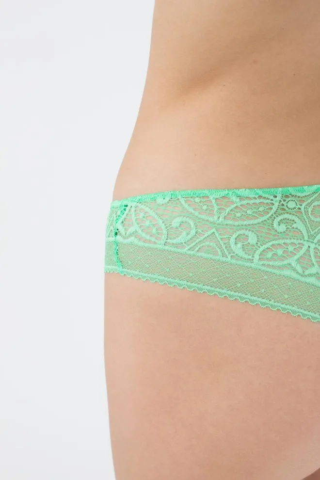 Жіночі труси бразиліана мереживні Adelina 2603/31 Giulia (spring buquet)