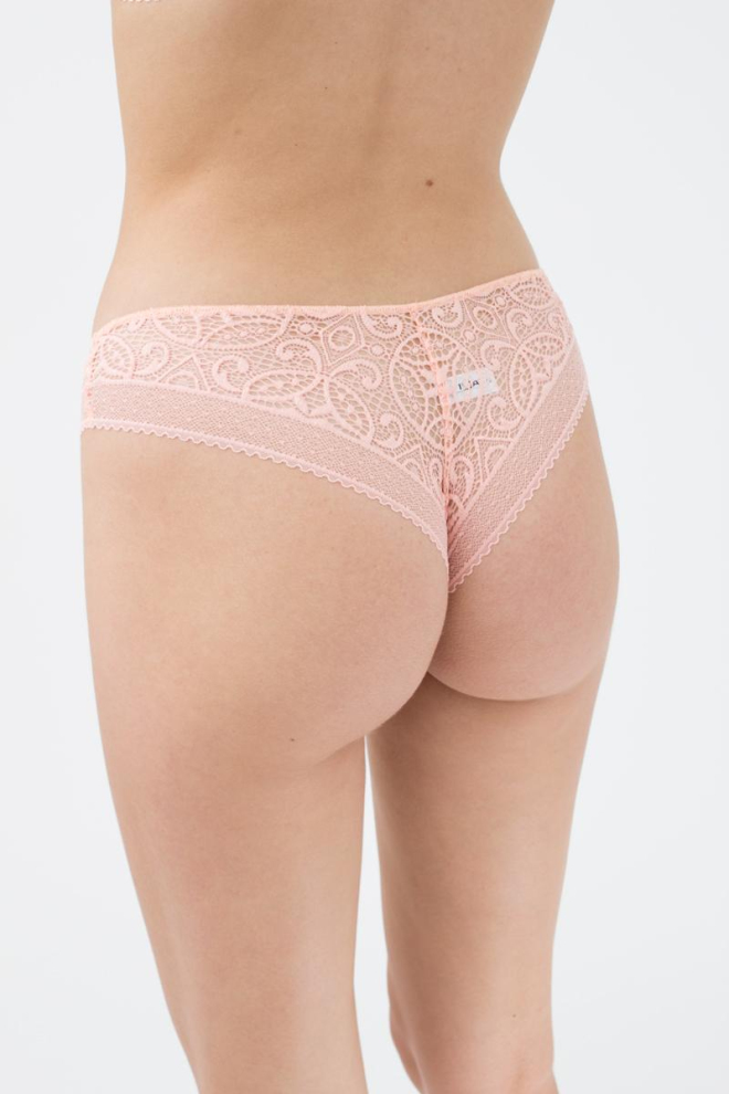 Женские трусы бразилиана кружевные Adelina 2603/31 Giulia (tropical peach)