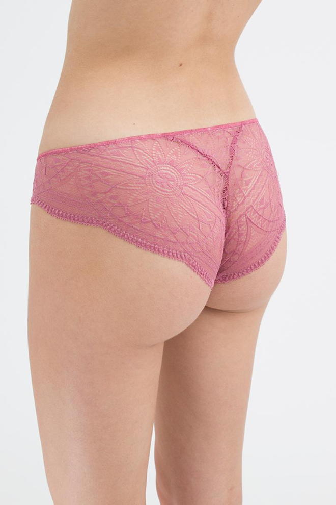 Жіночі труси бразиліана мереживні Alba 2214/31 Giulia (heather rose)