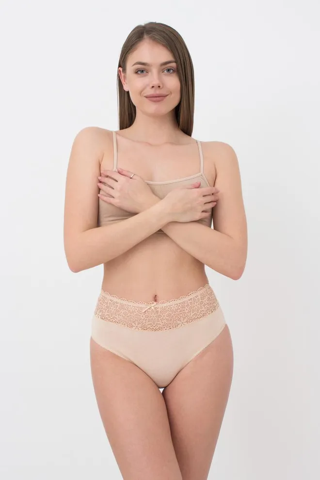 Кружевные трусы слип Alice 2504/61 Giulia (beige)