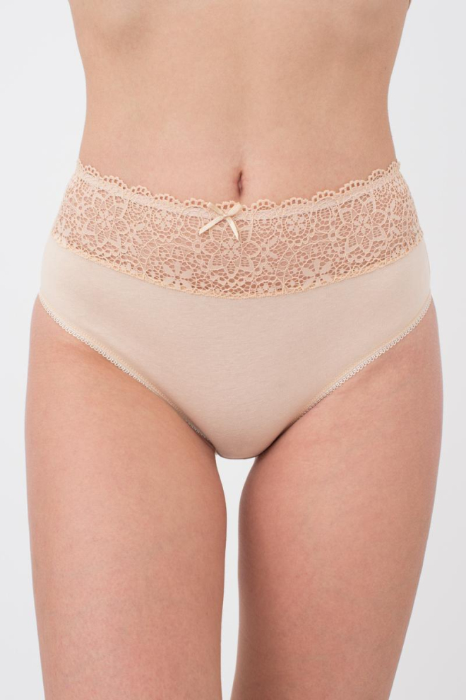 Мереживні труси сліп Alice 2504/61 Giulia (beige)