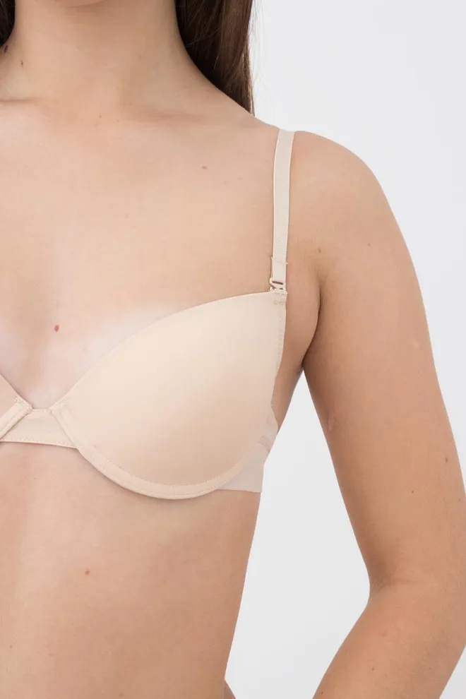 Бюстгальтер зі знімним пуш-апом Allegra 1143/20 Giulia (beige), бежевий