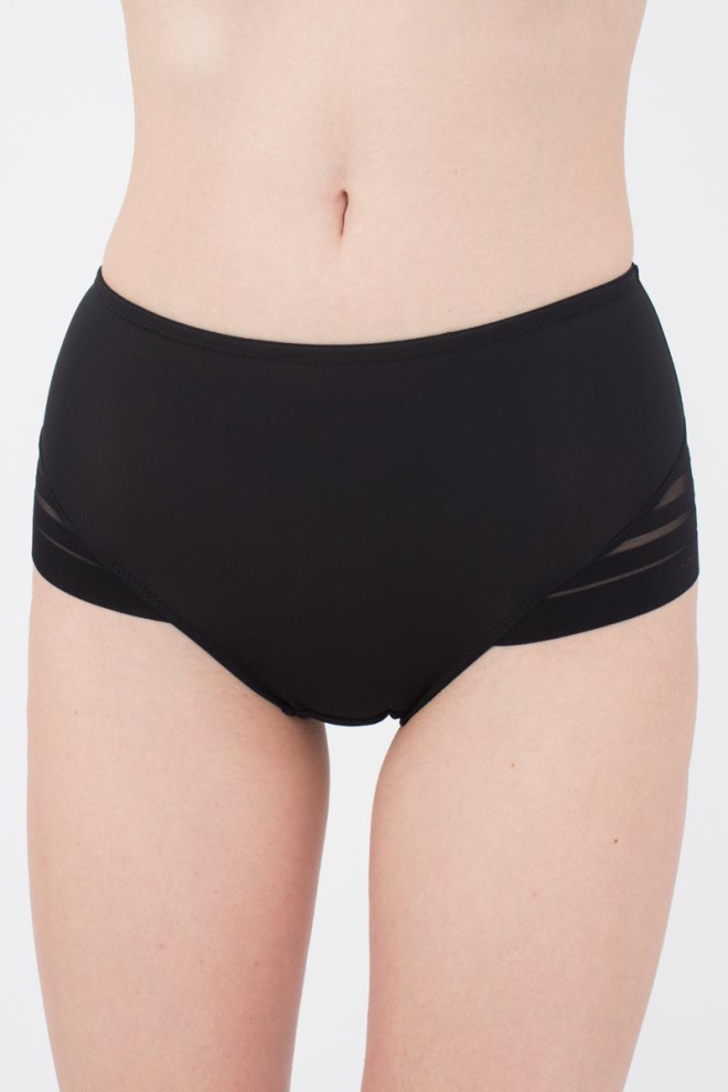 Женские высокие трусы слипы Allegra 2301/20 Giulia (black)