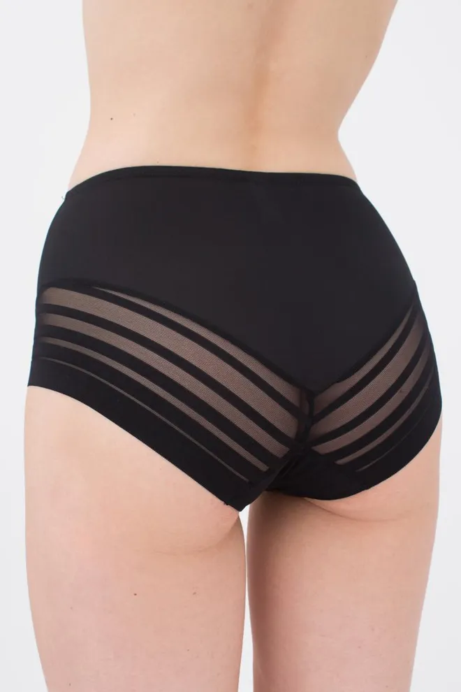 Жіночі високі труси сліпи Allegra 2301/20 Giulia (black)