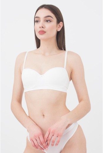 Бюстгальтер топ с формованной чашкой Amanda 1183/20 Giulia (whisper white)