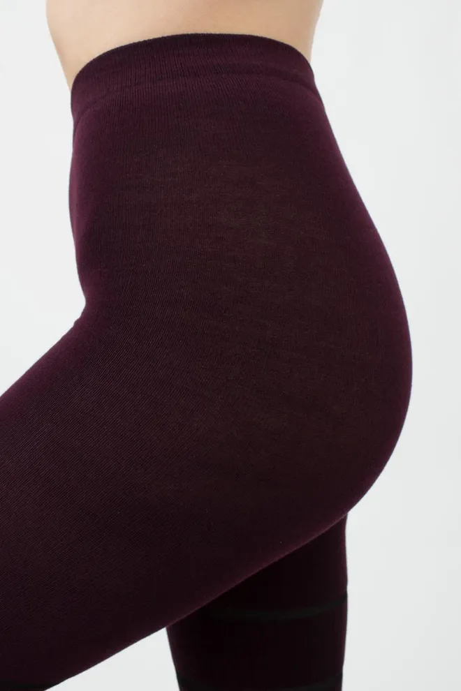 Колготки женские теплые с узором Background 150 den model 3 Giulia (vintage grape)