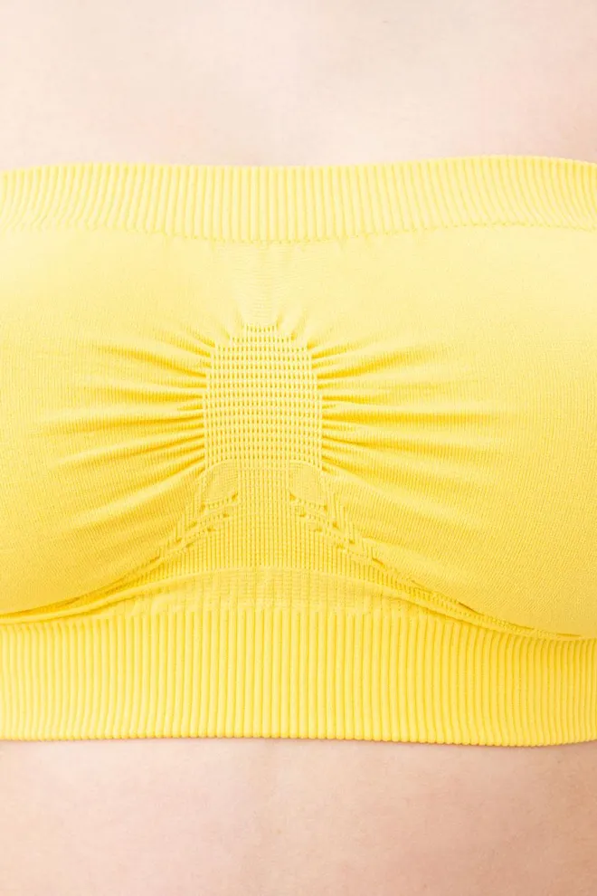 Топ бандо без бретелів Bandeau Giulia (illuminating)