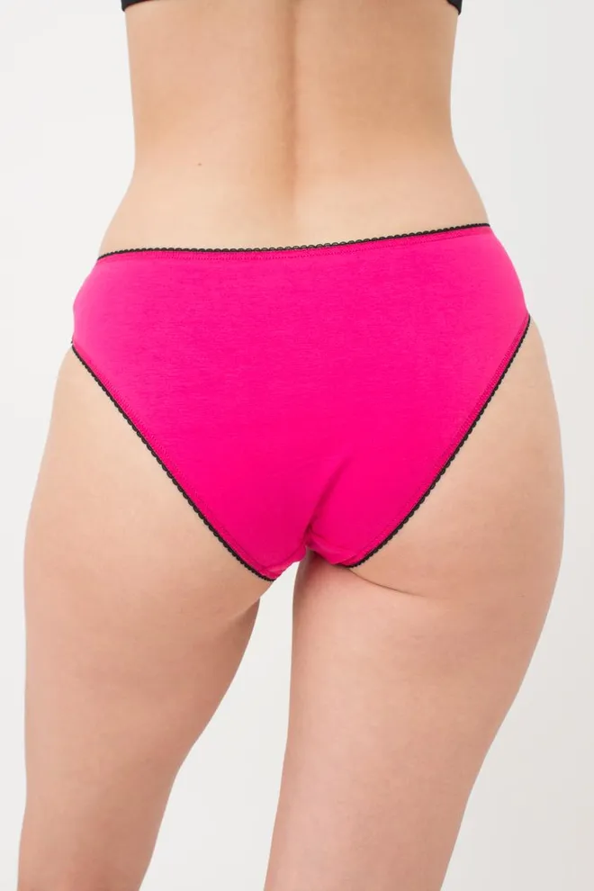 Жіночі труси сліпи Basic 2301/60 Giulia (raspberry)
