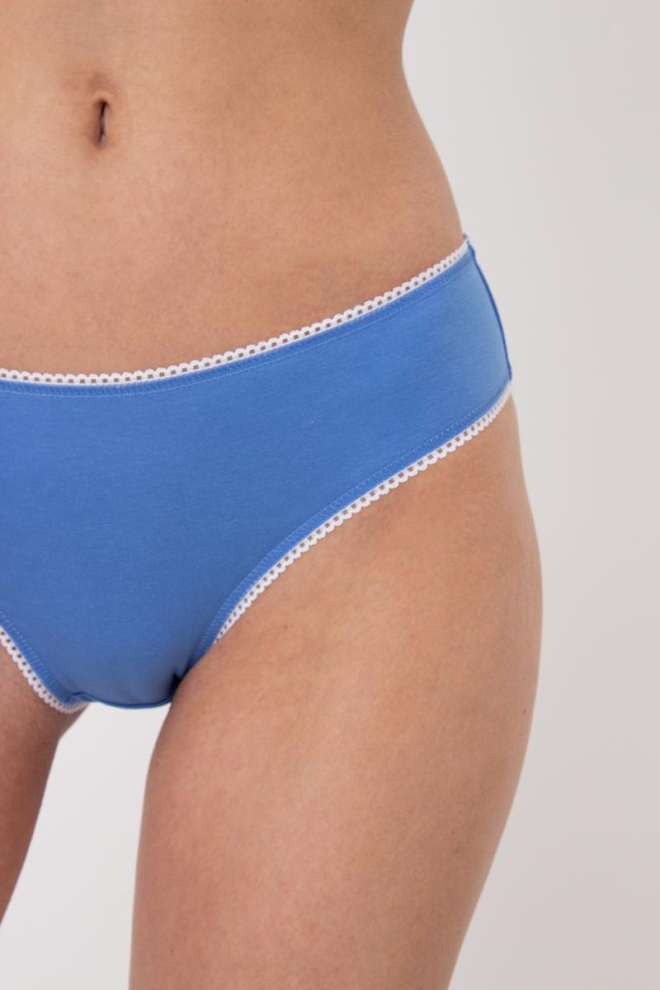 Жіночі труси сліпи Basic 2301/60 Giulia (blue)