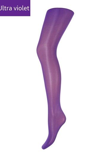Дитячі однотонні колготки з мікрофібри Betty 80 den Giulia (ultra violet)