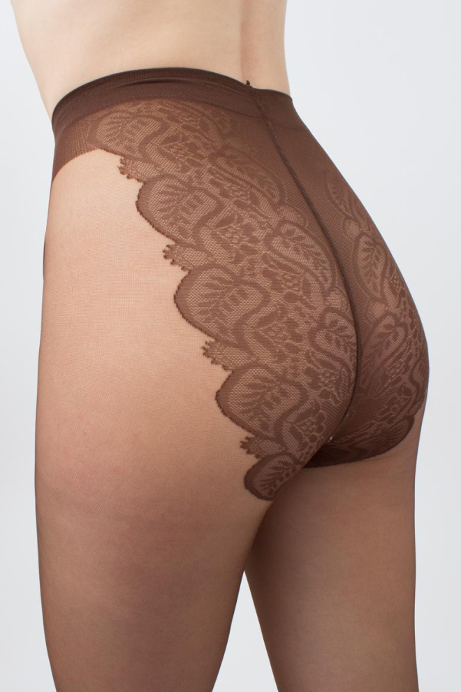Класичні колготки Bikini 20 den Giulia (cappuccino), коричневий