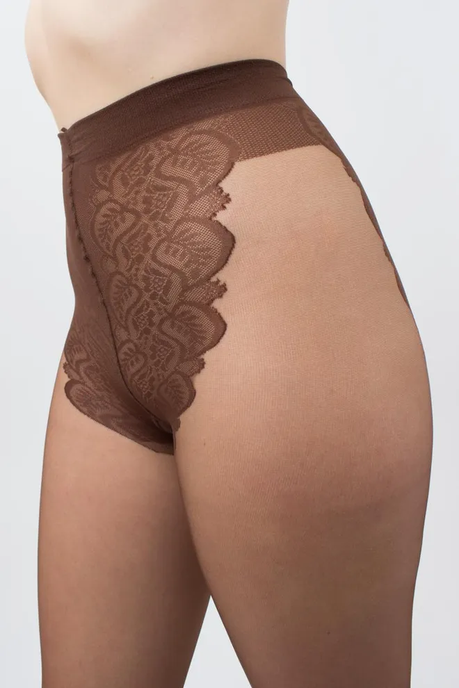 Класичні колготки Bikini 20 den Giulia (cappuccino), коричневий