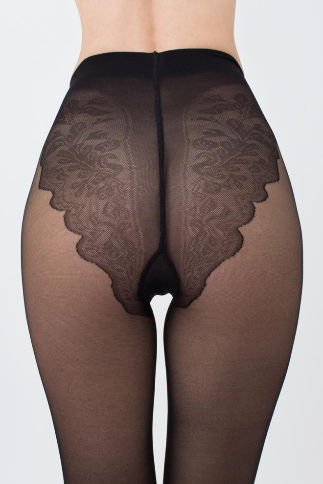 Класичні колготки Bikini 40 den Giulia (nero), чорний