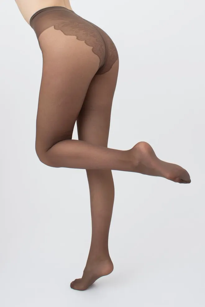 Класичні колготки Bikini 40 den Giulia (tabaco), коричневий