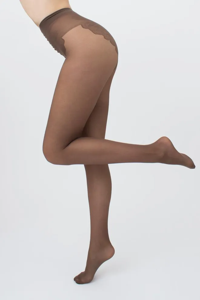Класичні колготки Bikini 40 den Giulia (tabaco), коричневий