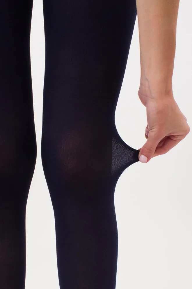 Теплі колготки з мікрофібри Blues 100 den Giulia (deep navy)