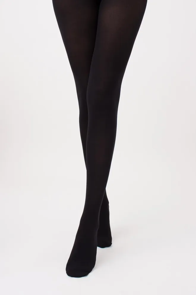 Теплые колготки из микрофибры Blues 150 den Giulia (nero)