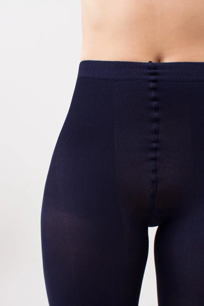 Теплі колготки з мікрофібри Blues 150 den Giulia (deep navy)