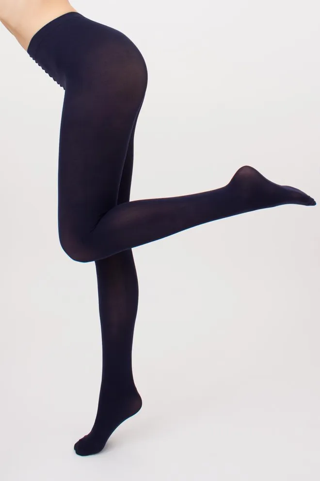 Теплі колготки з мікрофібри Blues 150 den Giulia (deep navy)
