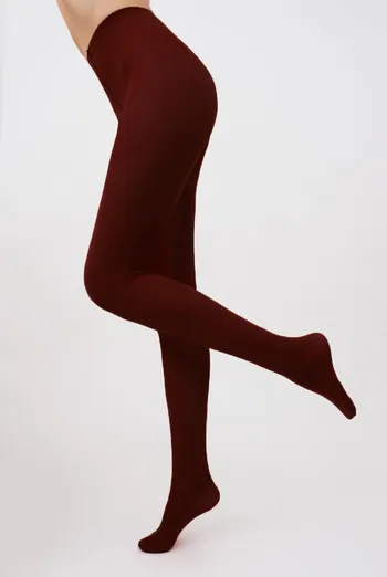 Цветные колготки из микрофибры Blues 70 den Giulia (marsala)