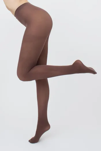 Кольорові колготки з мікрофібри Blues 70 den Giulia (deep taupe), коричневий