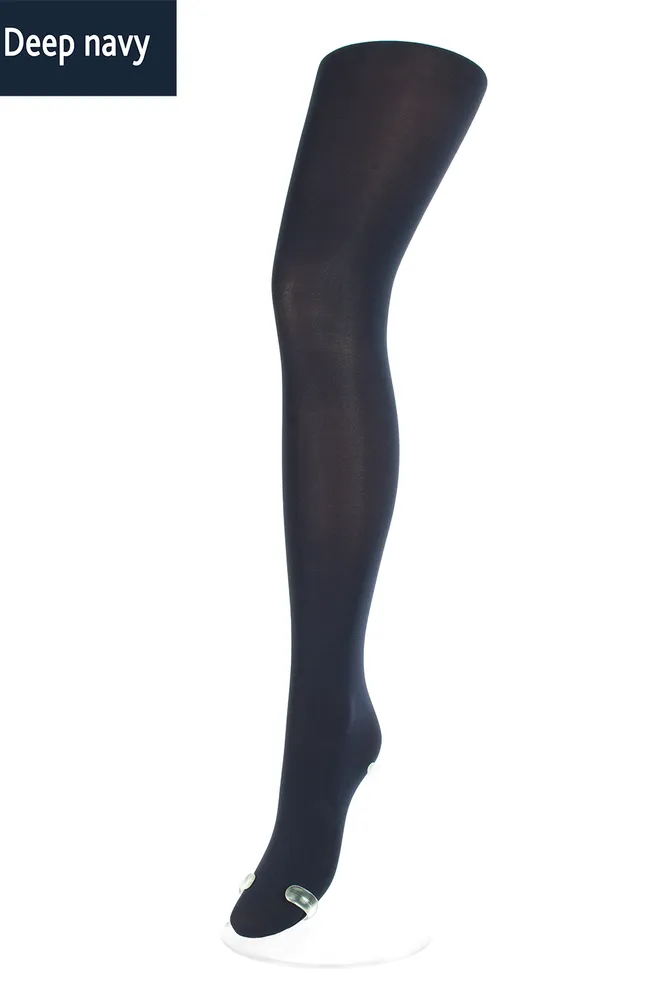 Кольорові колготки з мікрофібри Blues 70 den Giulia (deep navy)