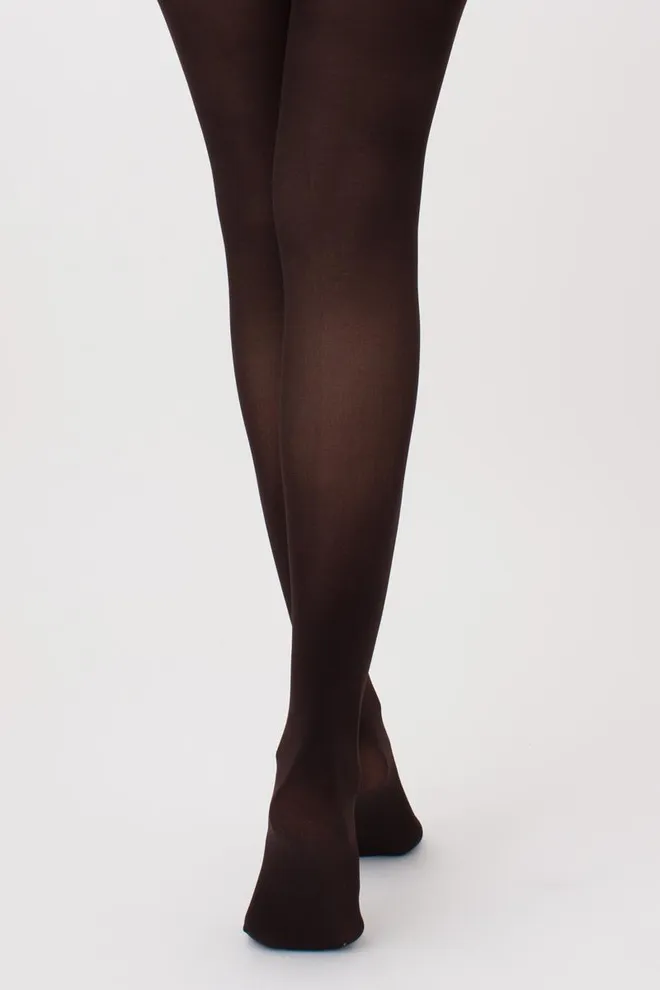 Кольорові колготки з мікрофібри Blues 70 den Giulia (caffe)