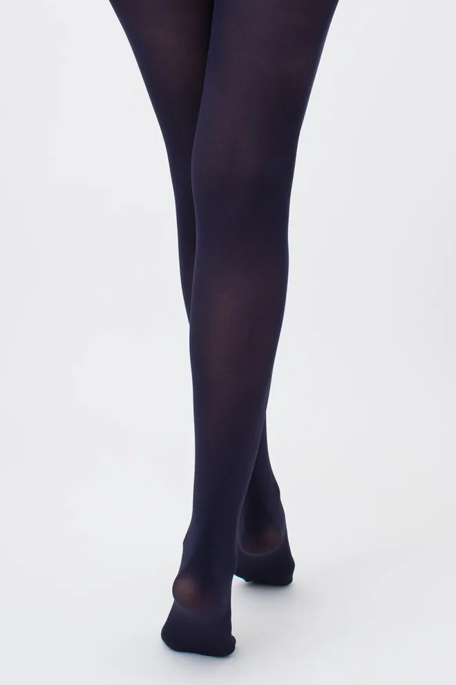 Кольорові колготки з мікрофібри Blues 70 den Giulia (deep navy)