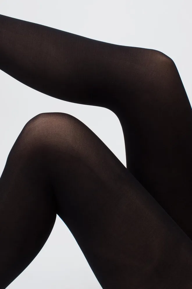 Цветные колготки из микрофибры Blues 70 den Giulia (nero)