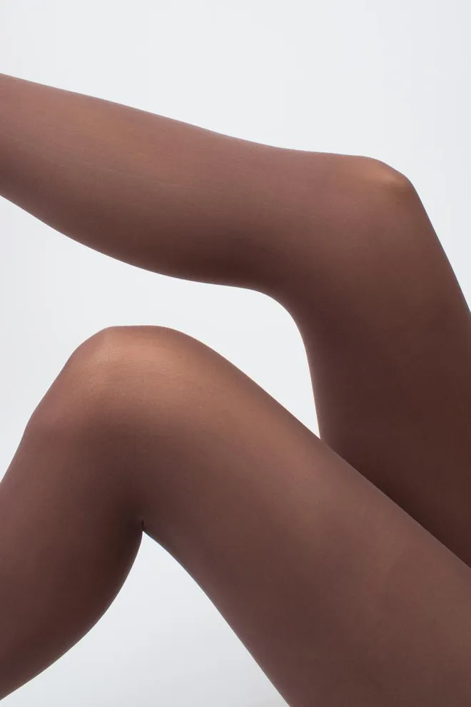 Кольорові колготки з мікрофібри Blues 70 den Giulia (deep taupe), коричневий