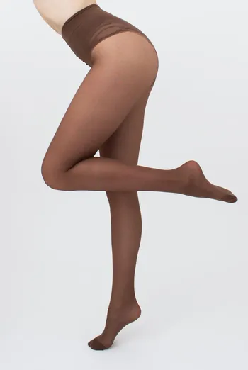Класичні коригуючі колготки Body 40 den Giulia (cappuccino), коричневий