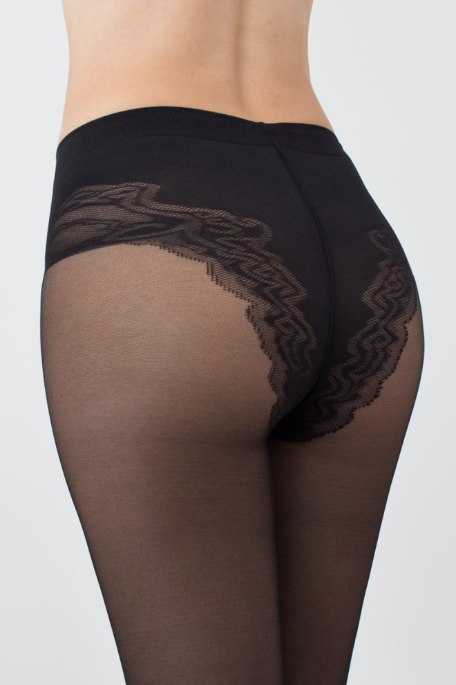 Класичні коригуючі колготки Body 40 den Giulia (nero), чорний