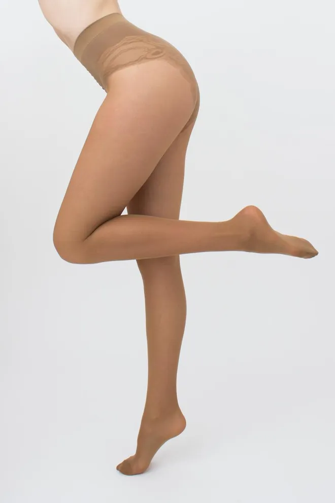 Класичні коригуючі колготки Body 40 den Giulia (visone), бежевий