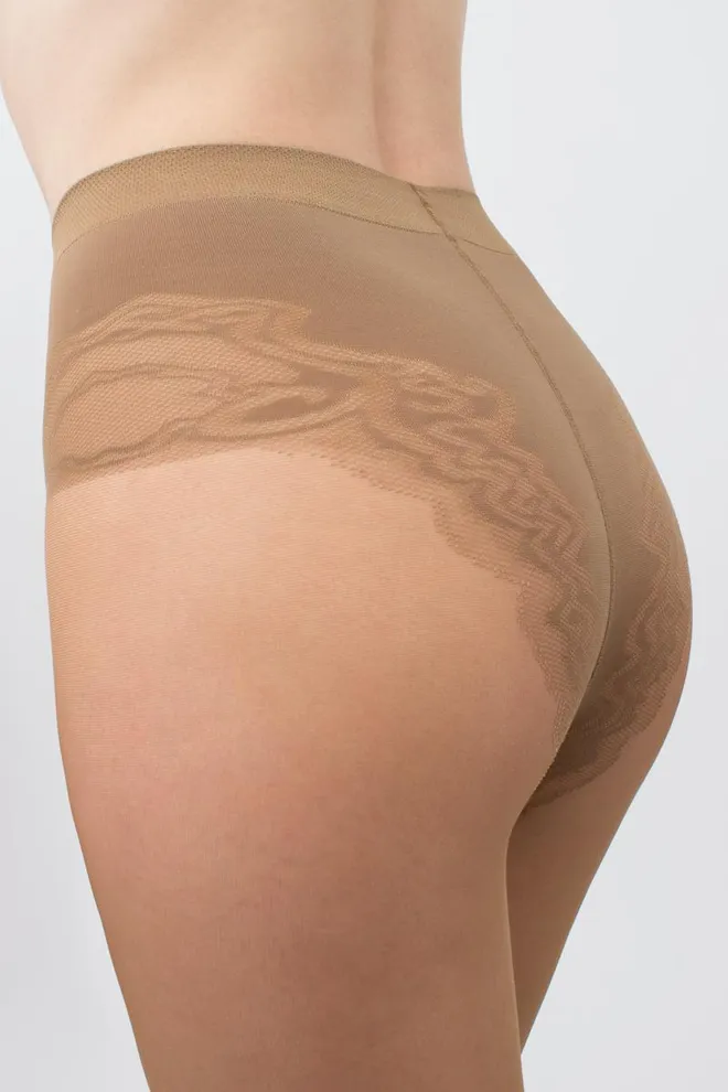 Класичні коригуючі колготки Body 40 den Giulia (visone), бежевий