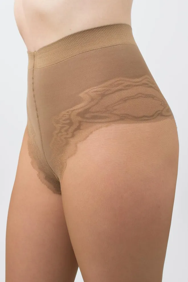 Класичні коригуючі колготки Body 40 den Giulia (visone), бежевий