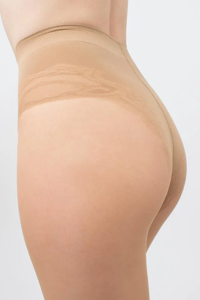 Класичні коригуючі колготки Body 40 den Giulia (daino), бежевий