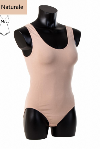 Безшовне боді Canotta scollo tondo Giulia (naturale) Безшовне боді Canotta scollo tondo Giulia (naturale)