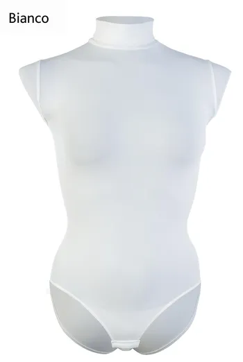 Боди с длинным рукавом Body dolcevita manica lunga Giulia (bianco) Боди с длинным рукавом Body dolcevita manica lunga Giulia (bianco)