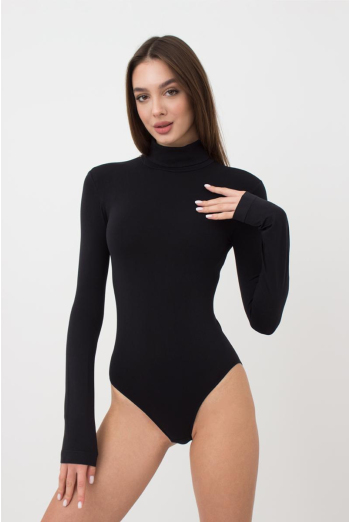 Боді з довгим рукавом BODY DOLCEVITA MANICA LUNGA Giulia (nero), чорний