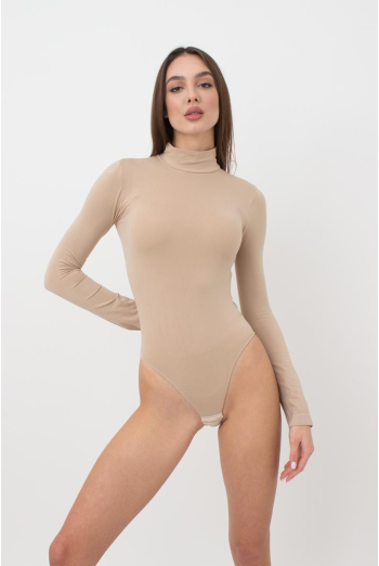 Боді з довгим рукавом BODY LUPETTO MANICA LUNGA Giulia (naturale), бежевий