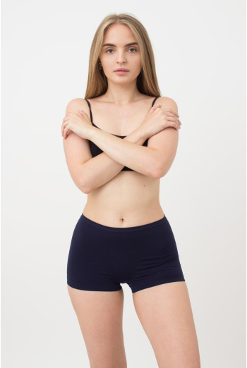 Жіночі труси-шорти безшовні Boxer Briefs Color Giulia (deep navy)